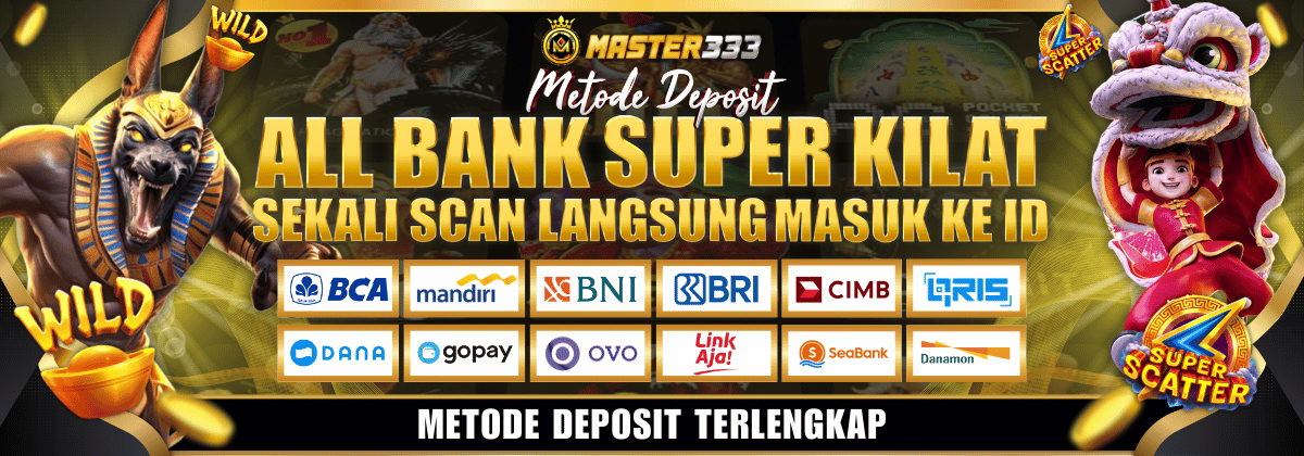 Master333 Terima Semua Deposit Bank ! #AllBank